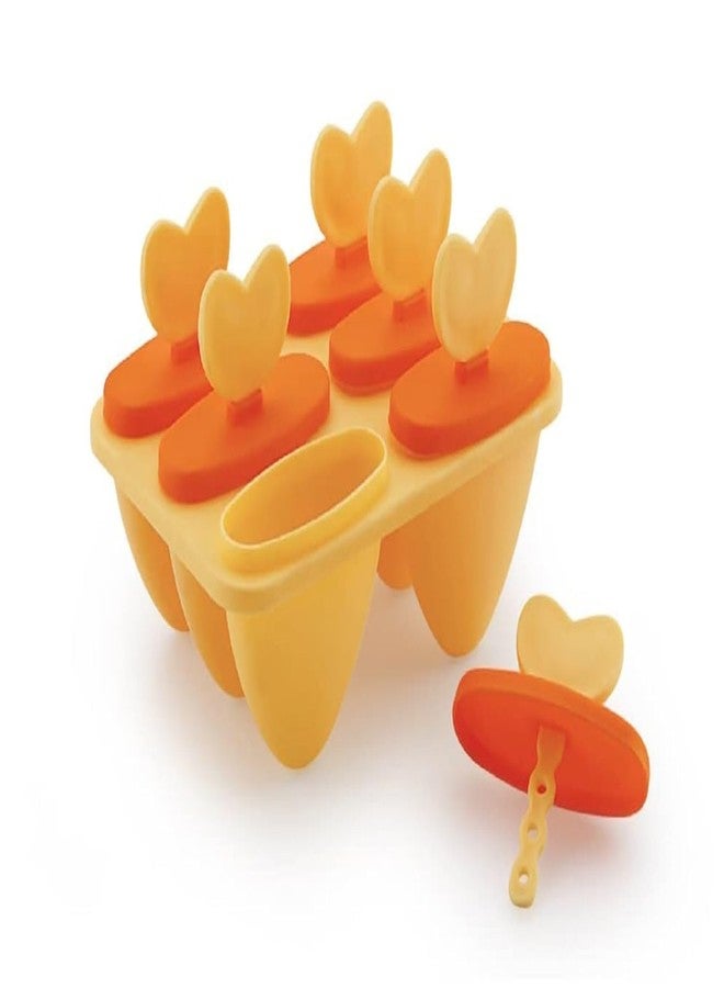 FASHRAMP BPA Free Plastic Mold Reusable Ice Pop Makers, Homemade Popsicle/Frozen Ice Cream/Kulfi Candy for Children & Adults - Multicolor (SKU-7) - Image 5